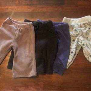 Baby boy fleece pants